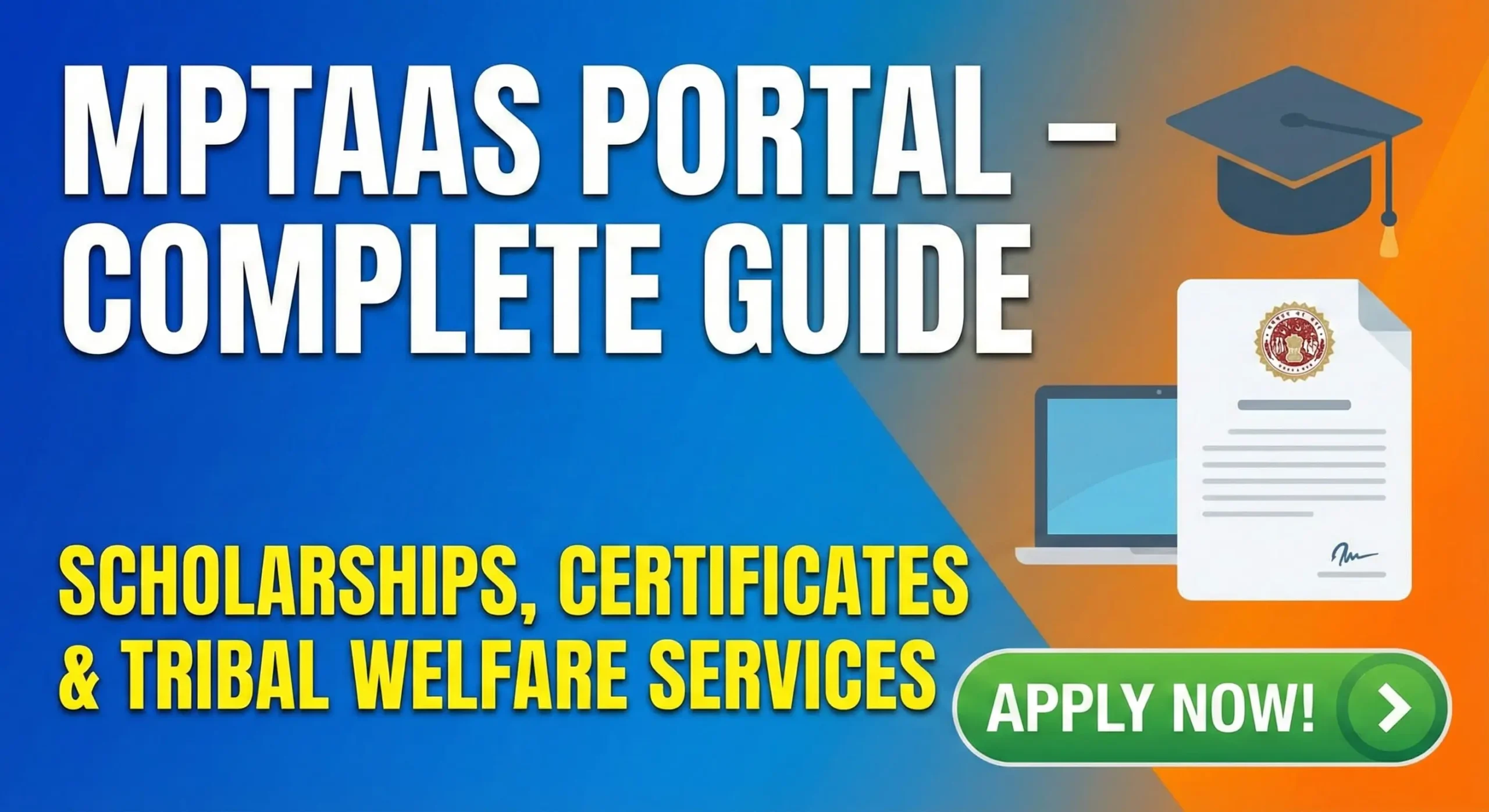 MPTAAS Portal Scholarship Status – Complete Guide