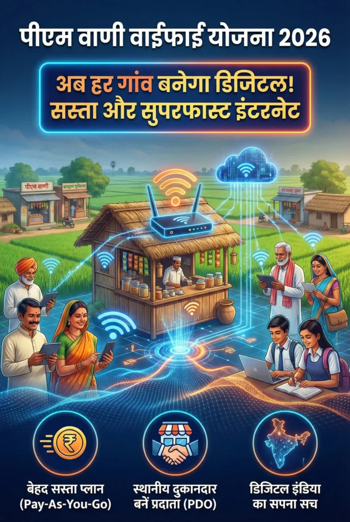 PM WANI WiFi Scheme 2026 Complete Overview of Indiaβs Free Public WiFi Initiative
