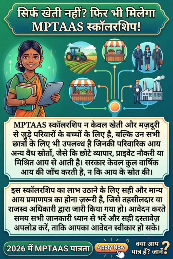 Can You Apply for MPTAAS If Your Income Is Not Only Farming or Wages?