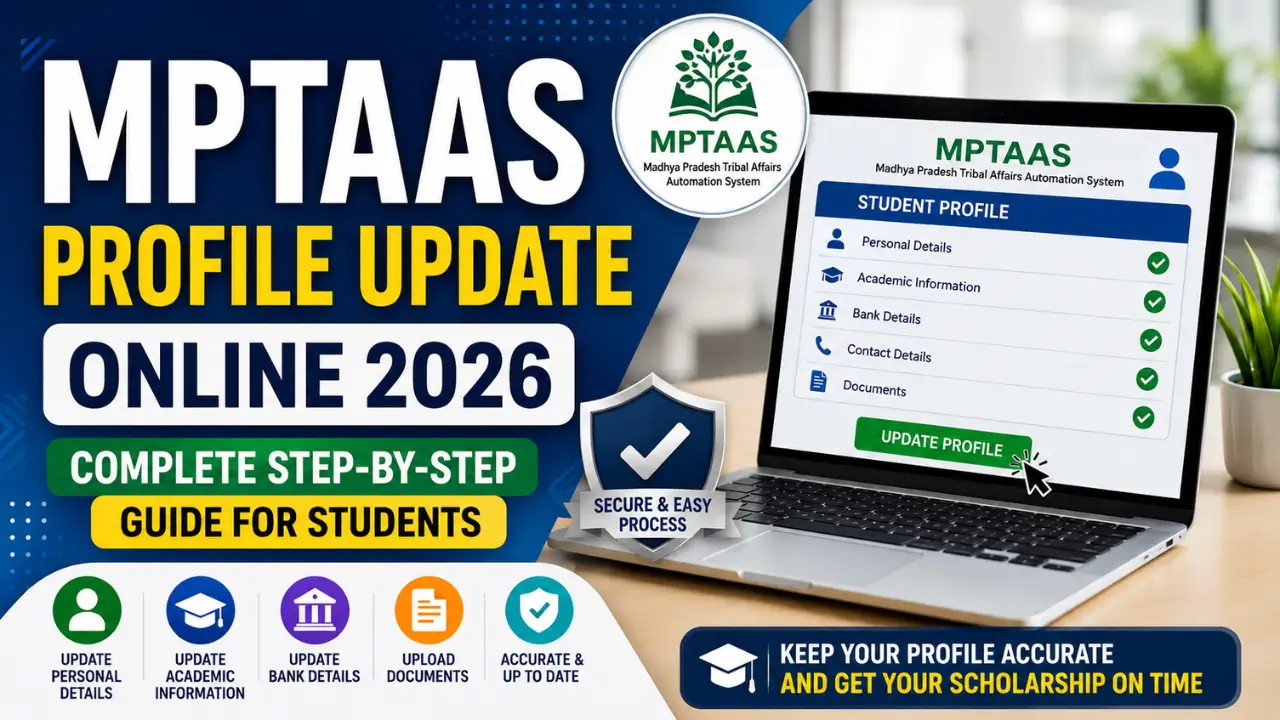MPTAAS Profile Update Online 2026 – Complete Step-by-Step Guide for Students 